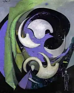 NECMETTİN ÖZLÜ tarafından 2009 yılında 74x58 cm ölçülerinde Tuval üzeri yağlı boya tekniği ile yapılmıştır.