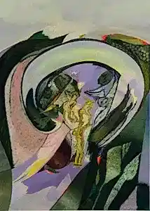 NECMETTİN ÖZLÜ tarafından 2009 yılında 86x62 cm ölçülerinde Tuval üzeri yağlı boya tekniği ile yapılmıştır.