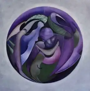 NECMETTİN ÖZLÜ tarafından 2009 yılında 100x100 cm ölçülerinde Tuval üzeri yağlı boya tekniği ile yapılmıştır.