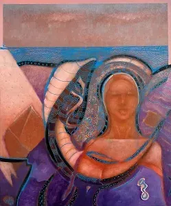 NECMETTİN ÖZLÜ tarafından 2023 yılında 60x50 cm ölçülerinde Tuval üzeri yağlı boya tekniği ile yapılmıştır.