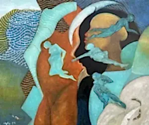 NECMETTİN ÖZLÜ tarafından 2023 yılında 50x60 cm ölçülerinde Tuval üzeri yağlı boya tekniği ile yapılmıştır.