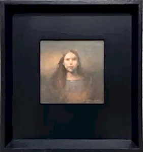 SERTAP YEĞİN tarafından 2025 yılında 15x15 cm ölçülerinde Duralit üzeri yağlı boya tekniği ile yapılmıştır.