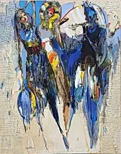 NURETTİN AKKAYA tarafından 2022 yılında 150x120 cm ölçülerinde Tuval üzeri yağlı boya tekniği ile yapılmıştır.