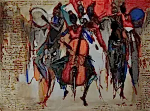 NURETTİN AKKAYA tarafından 2020 yılında 60x80 cm ölçülerinde Tuval üzeri yağlı boya tekniği ile yapılmıştır.