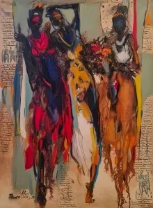 NURETTİN AKKAYA tarafından 2020 yılında 80x60 cm ölçülerinde Tuval üzeri yağlı boya tekniği ile yapılmıştır.