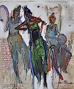 NURETTİN AKKAYA tarafından 2020 yılında 60x50 cm ölçülerinde Tuval üzeri yağlı boya tekniği ile yapılmıştır.