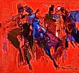 NURETTİN AKKAYA tarafından 2020 yılında 40x40 cm ölçülerinde Tuval üzeri yağlı boya tekniği ile yapılmıştır.