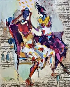 NURETTİN AKKAYA tarafından 2018 yılında 50x40 cm ölçülerinde Tuval üzeri yağlı boya tekniği ile yapılmıştır.