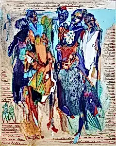 NURETTİN AKKAYA tarafından 2018 yılında 50x40 cm ölçülerinde Tuval üzeri yağlı boya tekniği ile yapılmıştır.