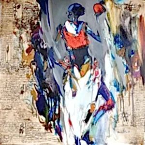 NURETTİN AKKAYA tarafından 2017 yılında 90x90 cm ölçülerinde Tuval üzeri yağlı boya tekniği ile yapılmıştır.