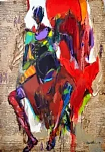 NURETTİN AKKAYA tarafından 2017 yılında 100x70 cm ölçülerinde Tuval üzeri yağlı boya tekniği ile yapılmıştır.