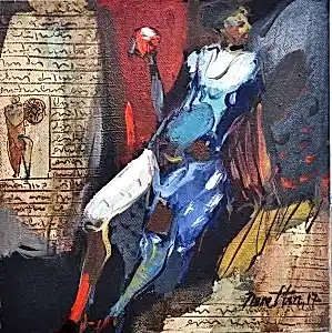 NURETTİN AKKAYA tarafından 2017 yılında 25x25 cm ölçülerinde Tuval üzeri yağlı boya tekniği ile yapılmıştır.