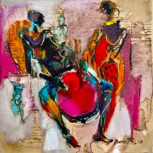 NURETTİN AKKAYA tarafından 2017 yılında 25x25 cm ölçülerinde Tuval üzeri yağlı boya tekniği ile yapılmıştır.