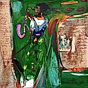 NURETTİN AKKAYA tarafından 2017 yılında 25x25 cm ölçülerinde Tuval üzeri yağlı boya tekniği ile yapılmıştır.