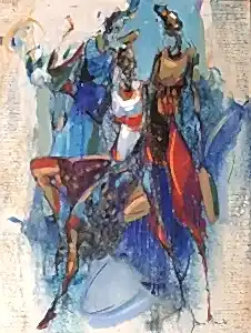 NURETTİN AKKAYA tarafından 2025 yılında 80x60 cm ölçülerinde Tuval üzeri yağlı boya tekniği ile yapılmıştır.