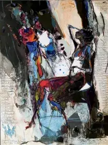 NURETTİN AKKAYA tarafından 2024 yılında 80x60 cm ölçülerinde Tuval üzeri yağlı boya tekniği ile yapılmıştır.