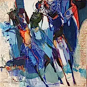 NURETTİN AKKAYA tarafından 2024 yılında 60x60 cm ölçülerinde Tuval üzeri yağlı boya tekniği ile yapılmıştır.