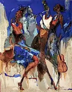 NURETTİN AKKAYA tarafından 2025 yılında 180x140 cm ölçülerinde Tuval üzeri yağlı boya tekniği ile yapılmıştır.