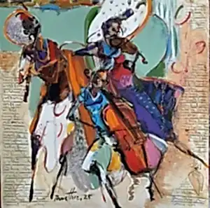 NURETTİN AKKAYA tarafından 2025 yılında 40x40 cm ölçülerinde Tuval üzeri yağlı boya tekniği ile yapılmıştır.