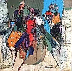 NURETTİN AKKAYA tarafından 2025 yılında 40x40 cm ölçülerinde Tuval üzeri yağlı boya tekniği ile yapılmıştır.