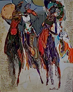 NURETTİN AKKAYA tarafından 2024 yılında 100x80 cm ölçülerinde Tuval üzeri yağlı boya tekniği ile yapılmıştır.