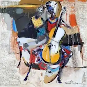 NURETTİN AKKAYA tarafından 2024 yılında 60x60 cm ölçülerinde Tuval üzeri yağlı boya tekniği ile yapılmıştır.