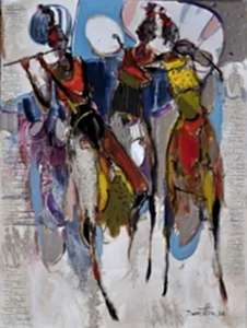 NURETTİN AKKAYA tarafından 2024 yılında 80x60 cm ölçülerinde Tuval üzeri yağlı boya tekniği ile yapılmıştır.