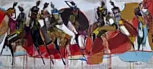 NURETTİN AKKAYA tarafından 2023 yılında 80x180 cm ölçülerinde Tuval üzeri yağlı boya tekniği ile yapılmıştır.