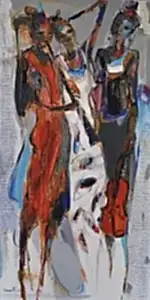 NURETTİN AKKAYA tarafından 2023 yılında 130x65 cm ölçülerinde Tuval üzeri yağlı boya tekniği ile yapılmıştır.