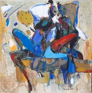 NURETTİN AKKAYA tarafından 2023 yılında 40x40 cm ölçülerinde Tuval üzeri yağlı boya tekniği ile yapılmıştır.