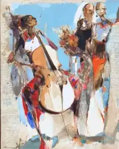 NURETTİN AKKAYA tarafından 2022 yılında 150x120 cm ölçülerinde Tuval üzeri yağlı boya tekniği ile yapılmıştır.