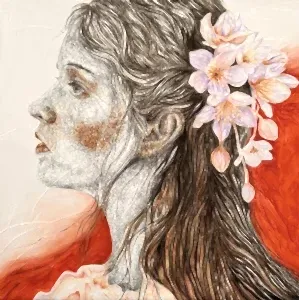 ILGIN ERDEM tarafından 2024 yılında 40x40 cm ölçülerinde Tuval üzeri akrilik boya tekniği ile yapılmıştır.