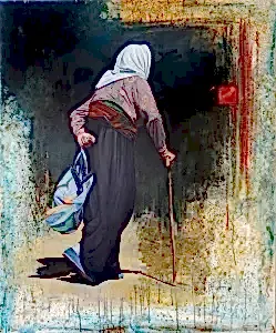 HASAN SAYGIN tarafından 2017 yılında 120x100 cm ölçülerinde Tuval üzeri yağlı boya tekniği ile yapılmıştır.