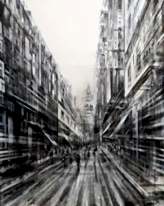 AYHAN ÇETİN tarafından 2022 yılında 150x120 cm ölçülerinde Tuval üzeri akrilik boya tekniği ile yapılmıştır.