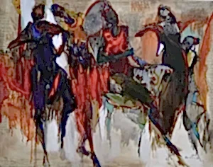 NURETTİN AKKAYA tarafından 2019 yılında 140x180 cm ölçülerinde Tuval üzeri yağlı boya tekniği ile yapılmıştır.