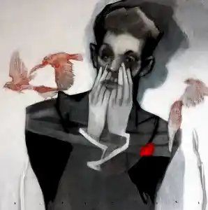 ERCAN AYÇİÇEK tarafından 60x60 cm ölçülerinde Tuval üzeri akrilik boya tekniği ile yapılmıştır.