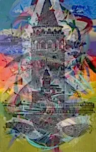 ENGİN KORKMAZ tarafından 80x50 cm ölçülerinde Tuval üzeri akrilik boya tekniği ile yapılmıştır.