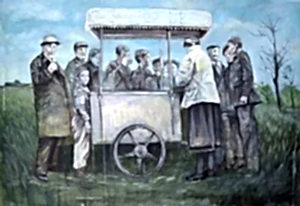 ŞİRİN YILMAZ tarafından 100x150 cm ölçülerinde Tuval üzeri akrilik boya tekniği ile yapılmıştır.