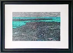 DEVRİM ERBİL tarafından 70x100 cm ölçülerinde Serigrafi tekniği ile yapılmıştır.