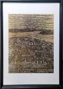 DEVRİM ERBİL tarafından 100x70 cm ölçülerinde Serigrafi tekniği ile yapılmıştır.