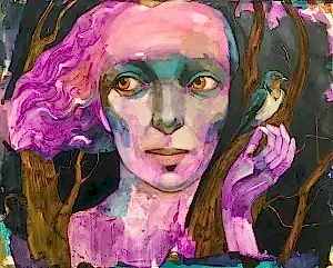 SEMA ÖCAL tarafından 2021 yılında 73x92 cm ölçülerinde Tuval üzeri yağlı boya tekniği ile yapılmıştır.