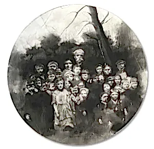 SEMA ÖCAL tarafından 48x48 cm ölçülerinde Kağıt üzeri füzen tekniği ile yapılmıştır.