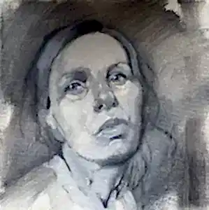 SEMA ÖCAL tarafından 20x20 cm ölçülerinde Tuval üzeri yağlı boya tekniği ile yapılmıştır.