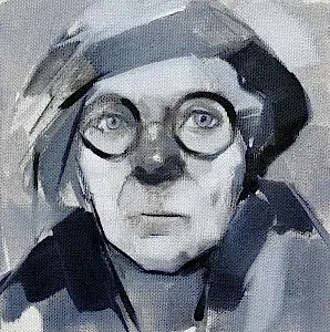 SEMA ÖCAL tarafından 20x20 cm ölçülerinde Tuval üzeri yağlı boya tekniği ile yapılmıştır.