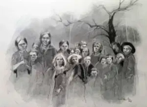 SEMA ÖCAL tarafından 33x42 cm ölçülerinde Kağıda Kurşun kalem tekniği ile yapılmıştır.