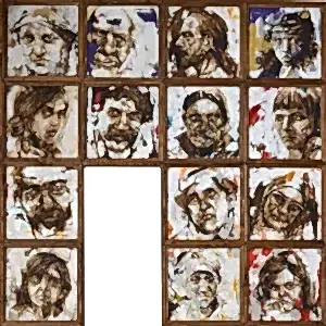 SEMA ÖCAL tarafından 2012 yılında 135x135 cm ölçülerinde Tuval üzeri yağlı boya tekniği ile yapılmıştır.