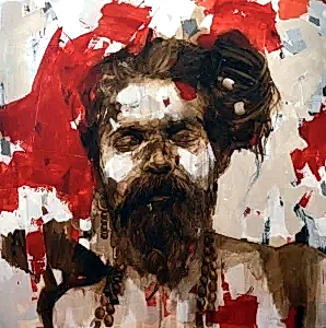 SEMA ÖCAL tarafından 2012 yılında 120x120 cm ölçülerinde Tuval üzeri yağlı boya tekniği ile yapılmıştır.