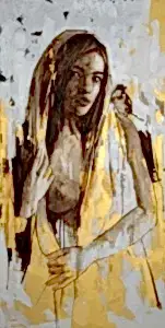 SEMA ÖCAL tarafından 2012 yılında 140x70 cm ölçülerinde Tuval üzeri yağlı boya tekniği ile yapılmıştır.