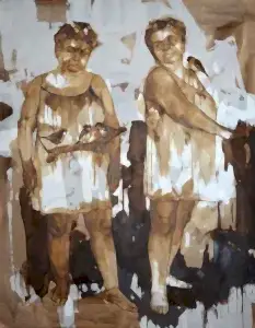 SEMA ÖCAL tarafından 2012 yılında 190x150 cm ölçülerinde Tuval üzeri yağlı boya tekniği ile yapılmıştır.