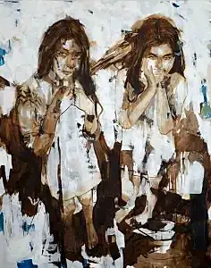 SEMA ÖCAL tarafından 2012 yılında 190x150 cm ölçülerinde Tuval üzeri yağlı boya tekniği ile yapılmıştır.